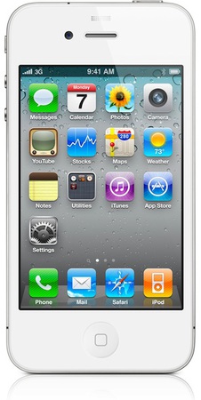 Смартфон APPLE iPhone 4 8GB White - Карасук