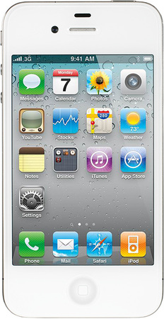 Смартфон APPLE iPhone 4S 16GB White - Карасук