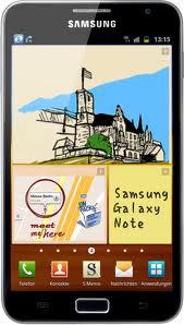 Смартфон Samsung Galaxy Note GT-N7000 Blue - Карасук